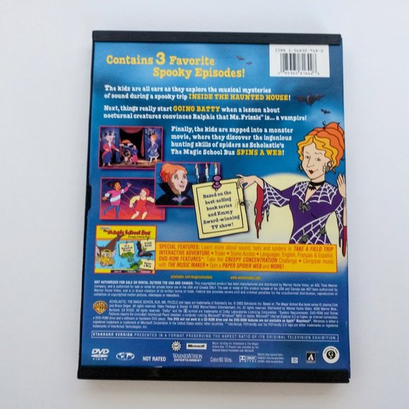 Magic School Bus Creepy Crawly Fun DVD, Charlie and Lola Halloween DVDs - Picture 3 of 5